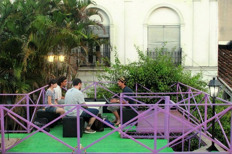 Black Cat Hostel Asunción Exterior foto